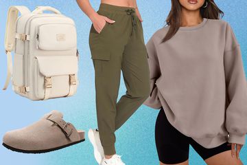 4 Comfy Airplane Outfits for Fall — Each Under $100 tout