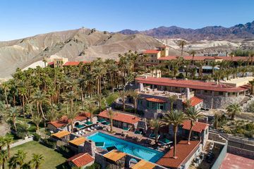 Aerial, The Oasis at Death Valley