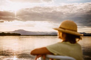 Writer Alexandra Fuller on the Zambezi River