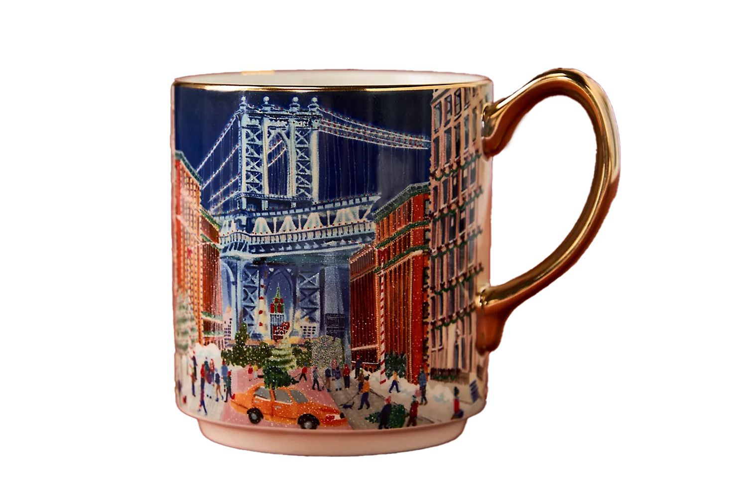 Anthropologie Holiday in The City Mug