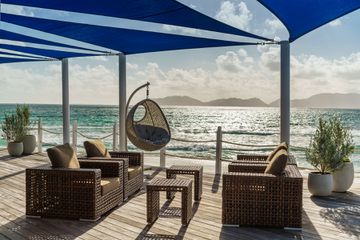 Aurora Anguilla Resort & Golf Club's villa and Rendezvous areas