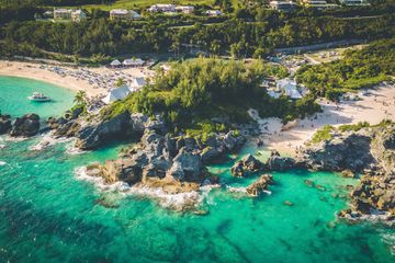Aerial view of Bermuda