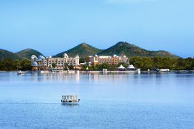 View of the Leela Palace Udaipur, the best resort in India according to Travel + Leisure