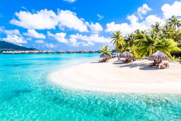 Beach, Bora Bora, French Polynesia
