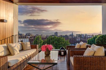 Inside the Bulgari Suite in Milan with rooftop garden and luxury interior finishes