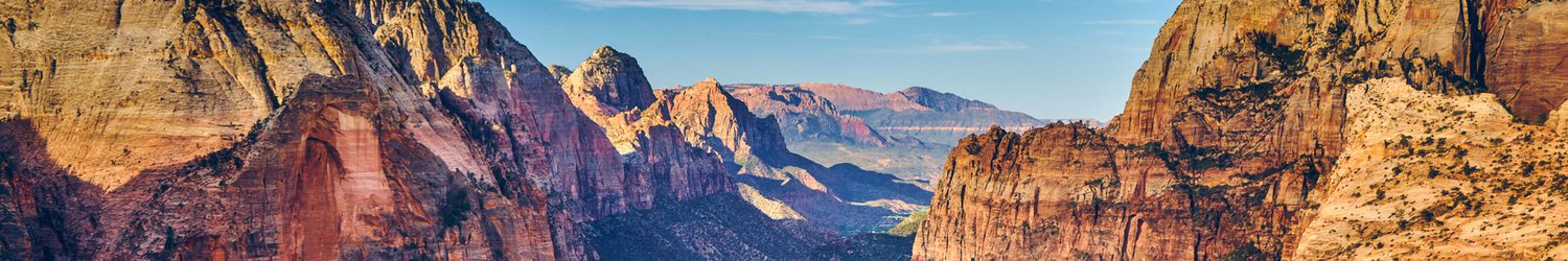 Angels landing in Zion National Park