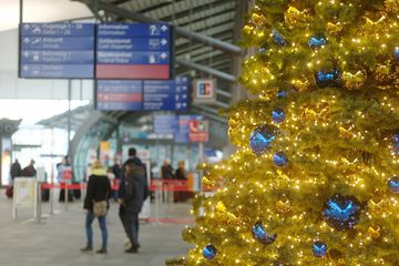 Passenger traffic during the holidays at Leipzig-Halle Airport