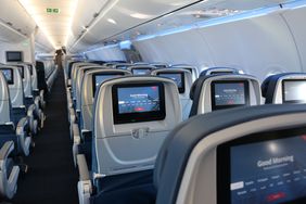 Delta A321 interior
