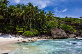 Dolly Beach, Christmas Island, Australia