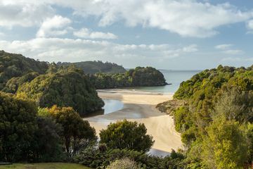 Scenic View Of Sea Against Sky in Stewart Island, New Zealand