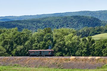 The East Broad Top Railroad out on a train ride
