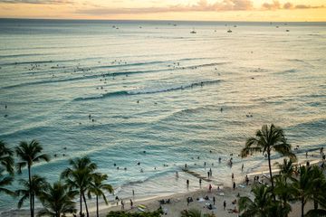Beach in Honolulu, Hawaii