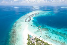Aerial view of JOALI Maldives