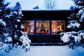Lake Placid Lodge in New York in Winter