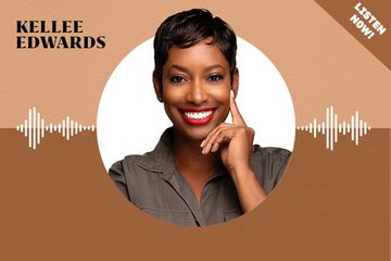 Let's Go Together Podcast Graphic with Photo of Host Kellee Edwards