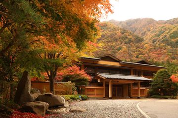 Exterior of Nishiyama Onsen Keiunkan in Japan, believed to be the world's oldest hotel