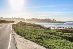 17 Mile drive along the coastline in Pebble Beach