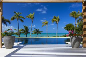 The pool at Allamanda Villa, Edge Retreats in Antigua
