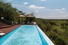 The pool at Mahali Mzuri