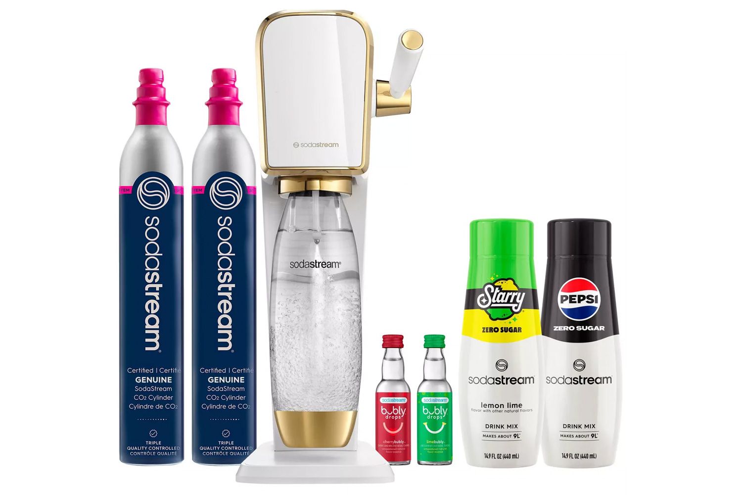 SodaStream Art Gold Soda Maker