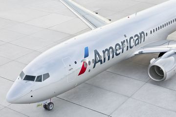American Airlines plane 