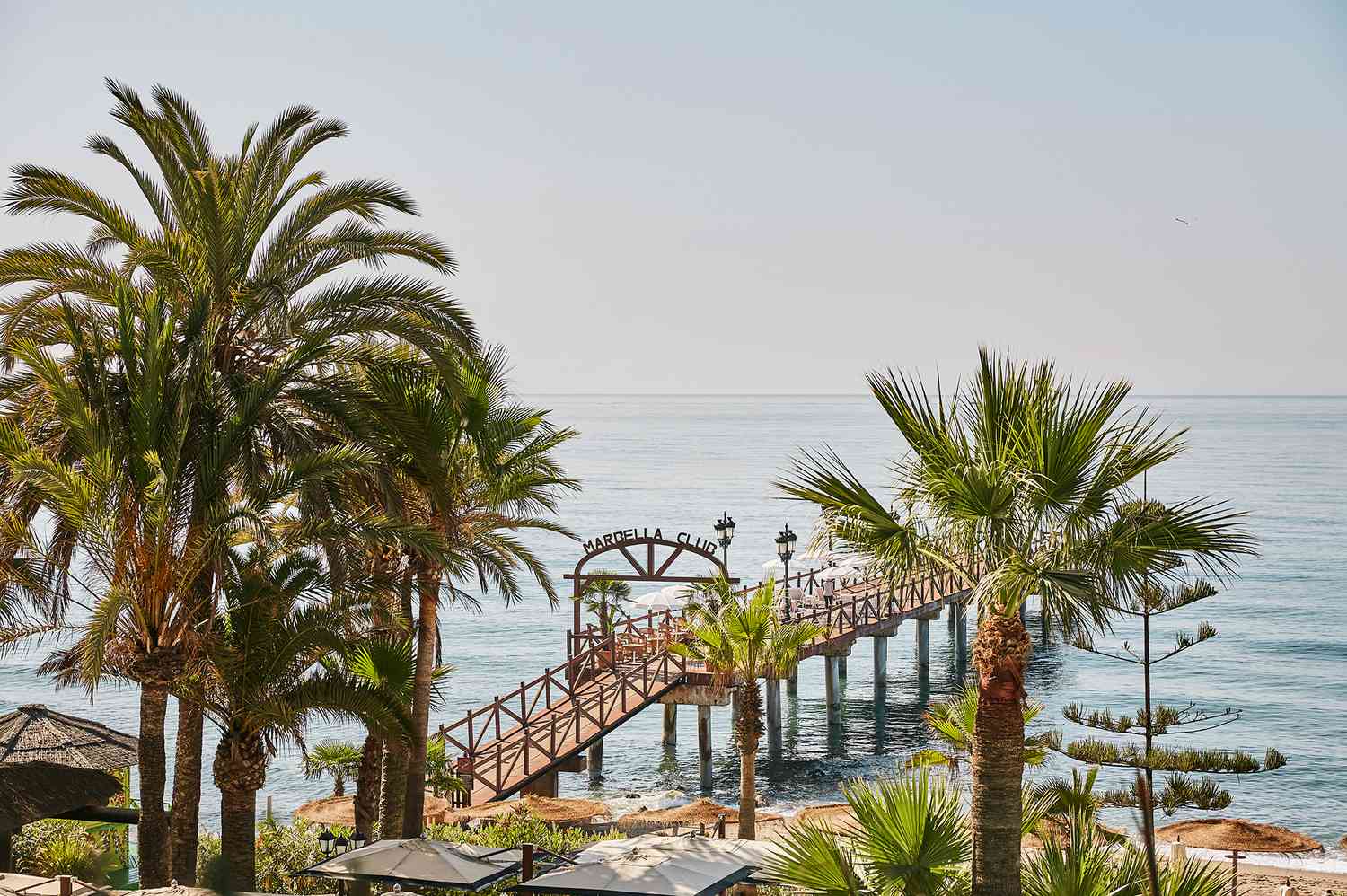 Beach club at the Marbella Club