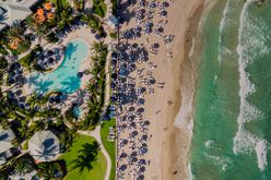 shoreline in Palm Beach, Florida
