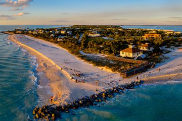 Boca Grande Lighthouse & Shoreline, Gasparilla Island,Florida