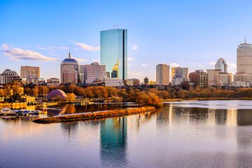 Boston City Skyline
