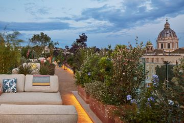 Rooftop Terrace with views and garden