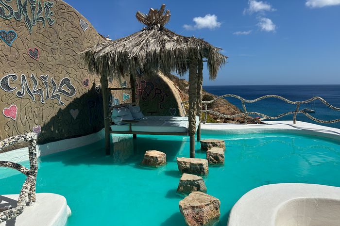Guest room pools at Calilo in Greece 