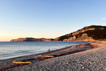 Cap Bon Ami beach in Canada