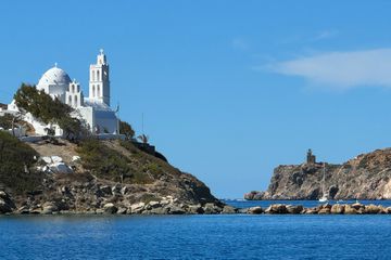 A church in Ios, Greece 