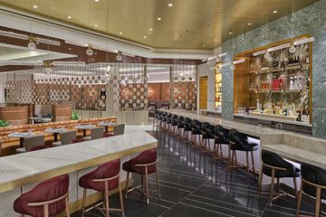 Delta One Lounge at LAX lobby 