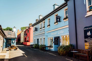colorful buildings of downtown dingle