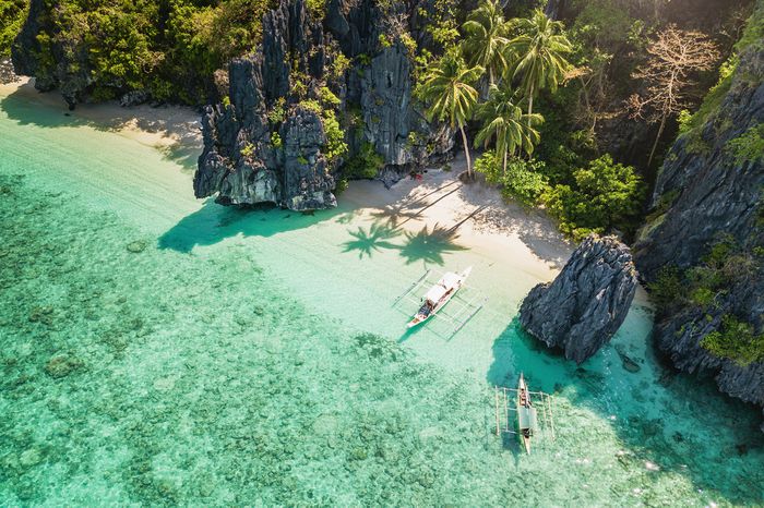 Entalula Island Beach in the Philippines