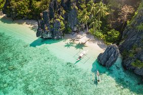 Entalula Island Beach in the Philippines