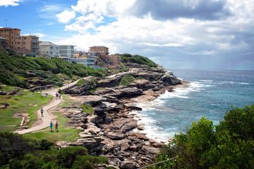 Gaerloch Reserve part of the Bondi To Bronte Coastal Walk