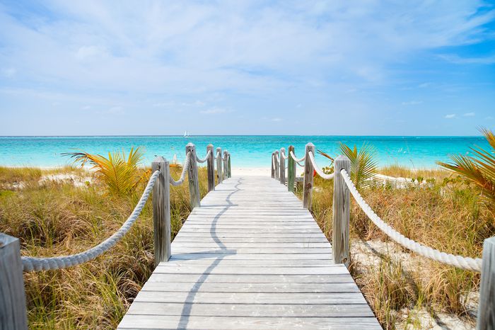 Grace Bay beach in Turks and Caicos