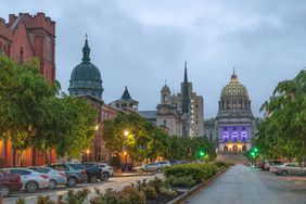 Stormy day in Harrisburg