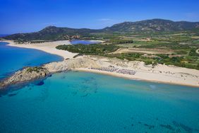 Dune di Campagna beach in Sardinia