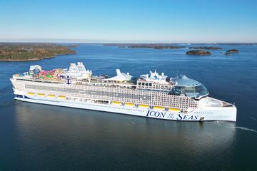 Exterior views of Icon of the Seas by Royal Caribbean