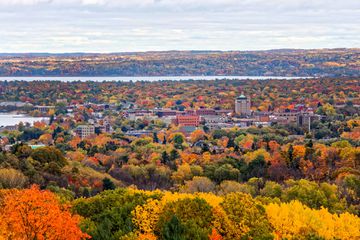 Fall in Traverse City, Michigan