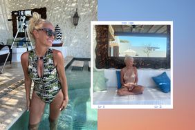 Kristin Chenoweth on her honeymoon 