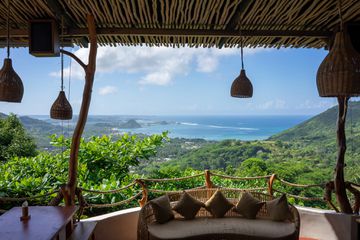 View from a cafe in Lombok, Indonesia