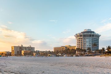  St. Pete Beach during sunset 