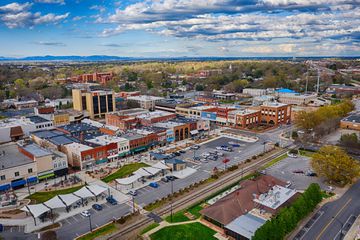 Union Square in Hickory, North Carolina