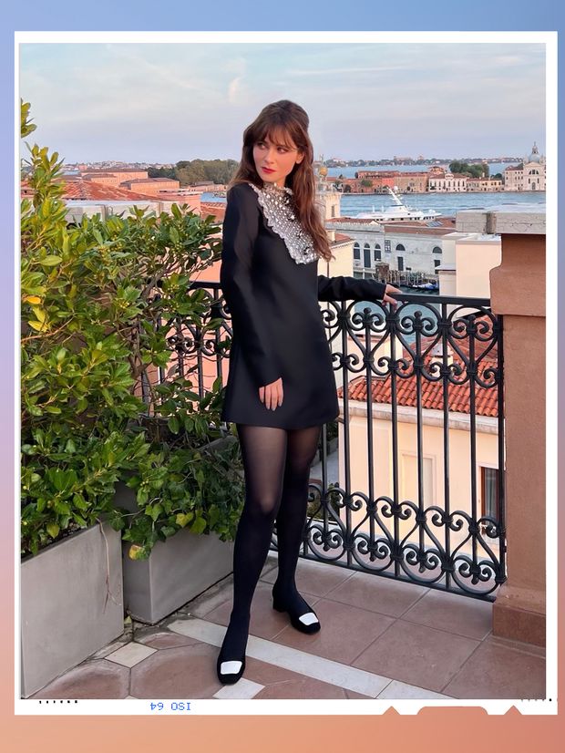Zooey Deschanel in Venice
