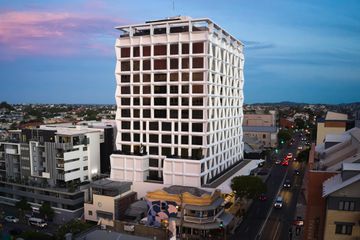 Modern hotel exterior in Brisbane, Australia