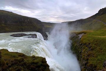 Gullfoss Falls in Iceland 